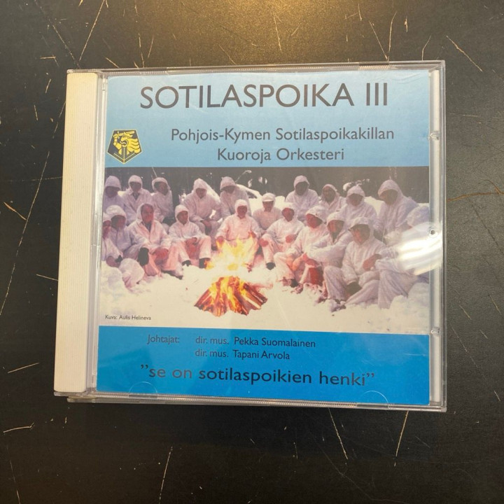 Pohjois-Kymen Sotilaspoikakillan Kuoro ja Orkesteri - Sotilaspoika III CD (VG/VG+) -kuoromusiikki-